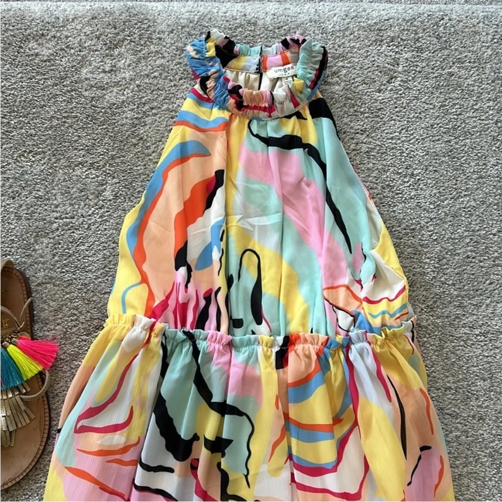 Umgee Find The Fun Midi Dress - Picture 5 of 10